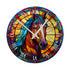 Horse Suncatcher Effect Clock